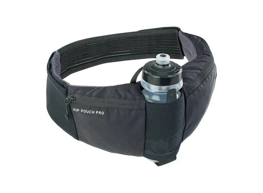 Hip Pouch Pro + Drink Bottle, Bag, 1.5L, Black