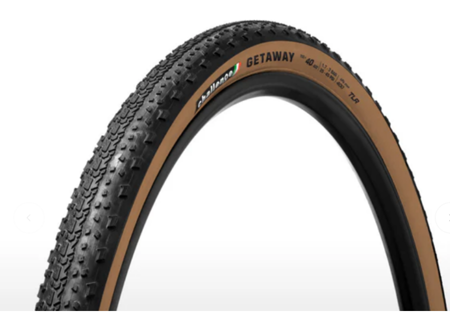 GETAWAY Pro TLR, Gravel Tire, 700x45C, Folding, Tubeless Ready, Natural, SuperPoly, PPS, 260TPI, Tanwall