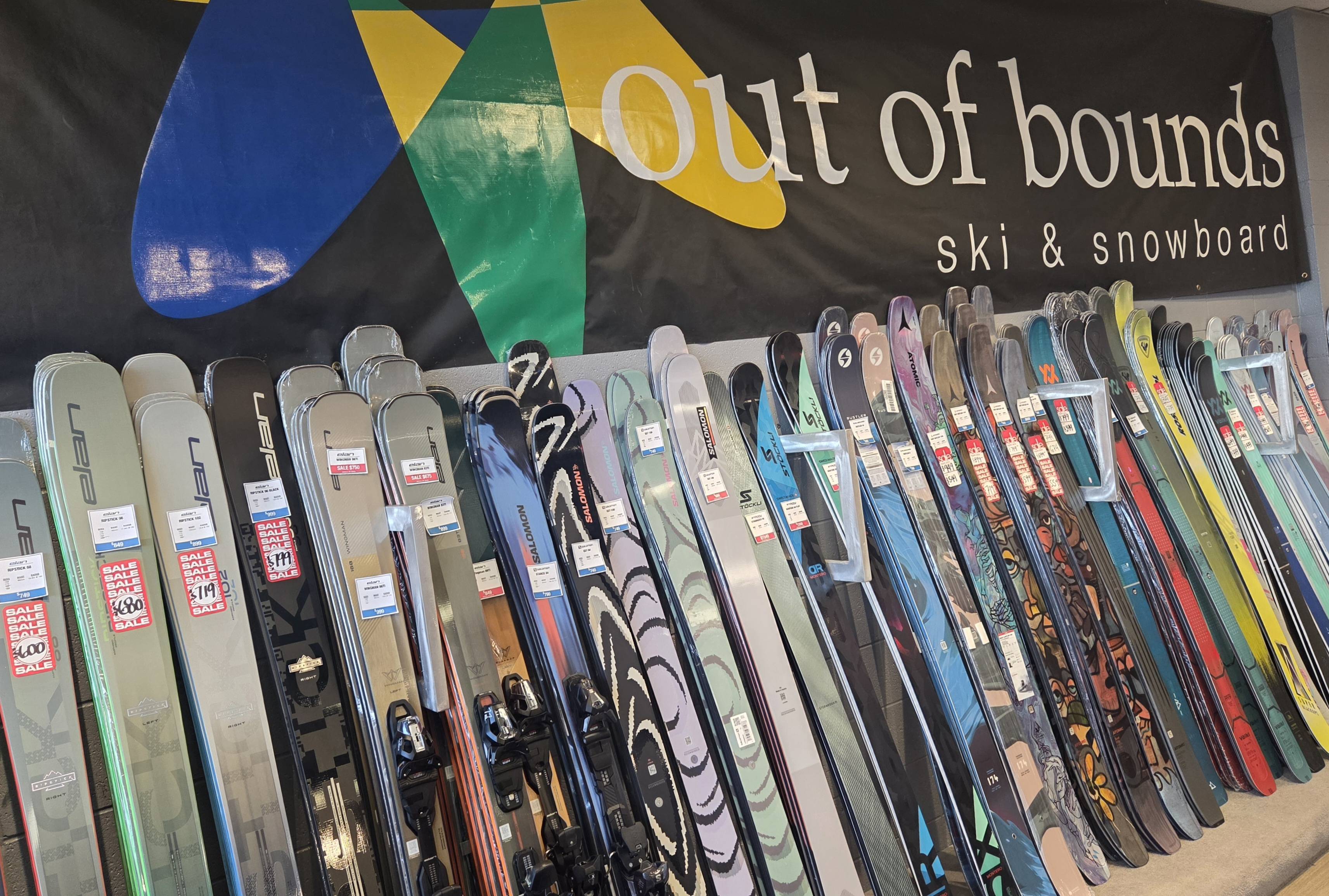 BIGGEST SKI CLEARANCE IN THE HISTORY OF THE STORE!!