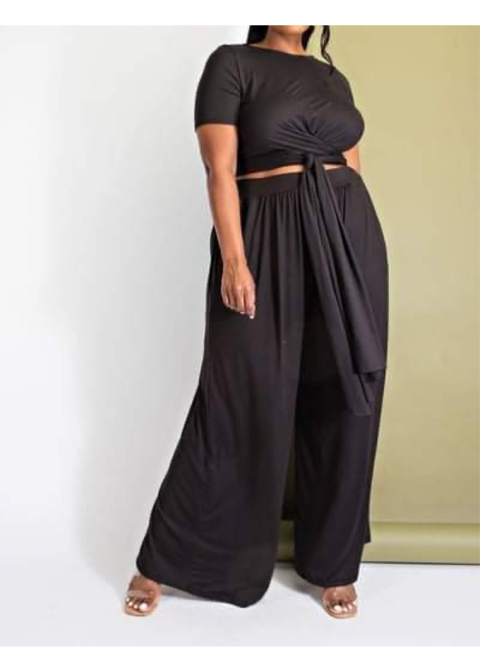 2 Piece Pant Set - Royally Charmed