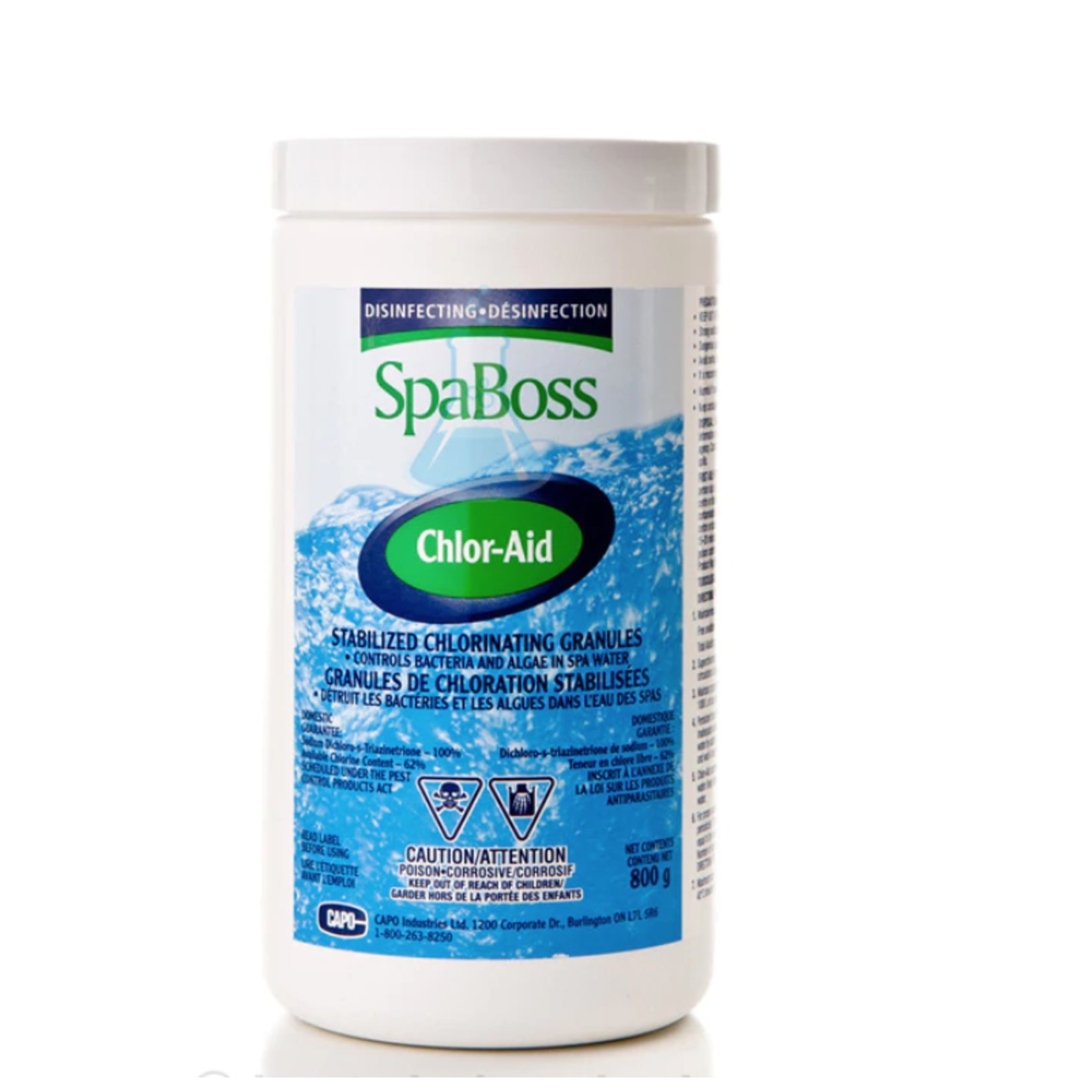 SpaBoss SpaBoss Chlor-Aid 800g (Stabilized Chlorinating Granules)