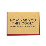 Constellation & Co. How Are You This Cool Greeting Card
