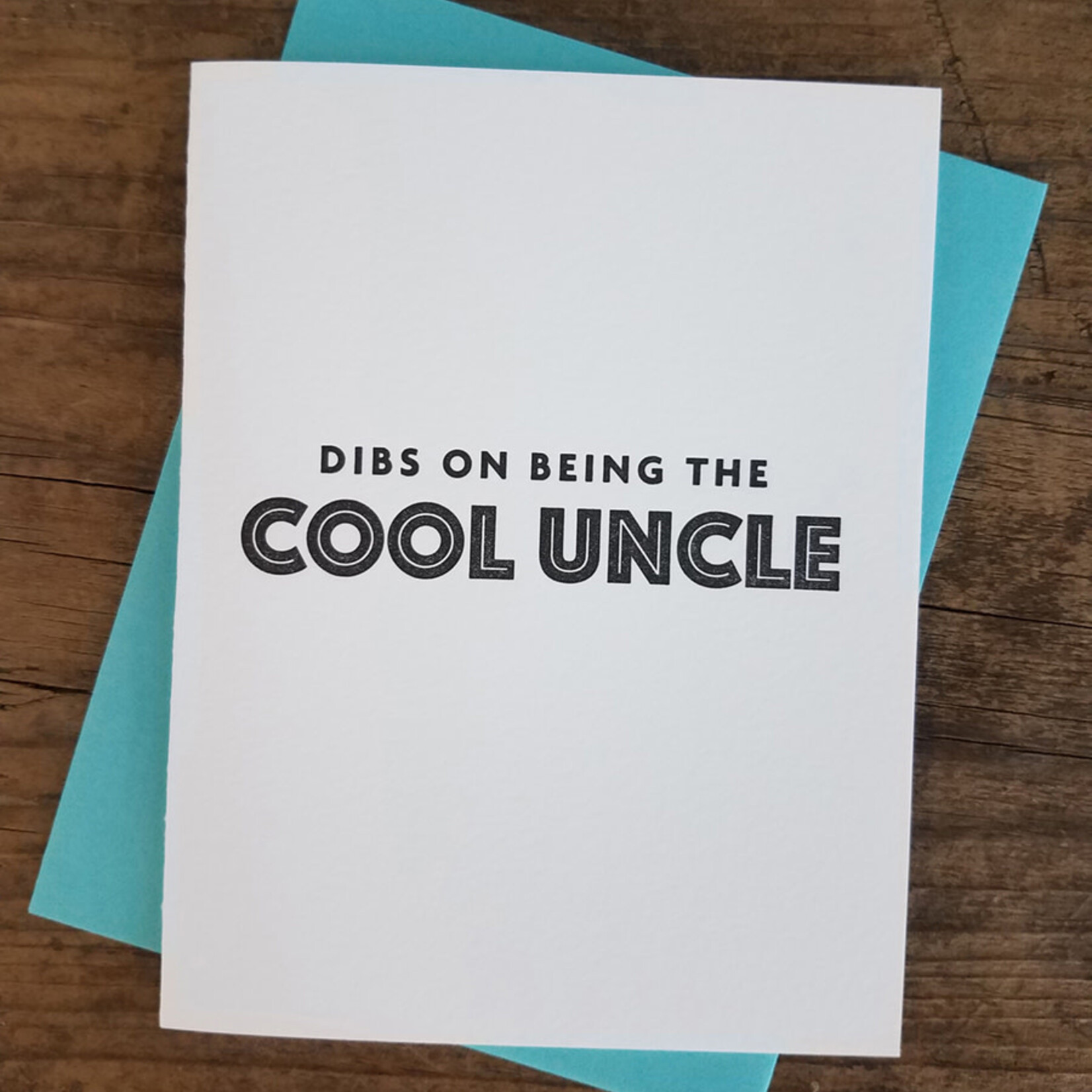 Iron Leaf Press Cool Uncle Greeting Card