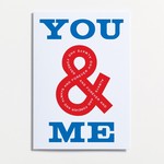 Crispin Finn You & Me Forever and Ever Greeting Card