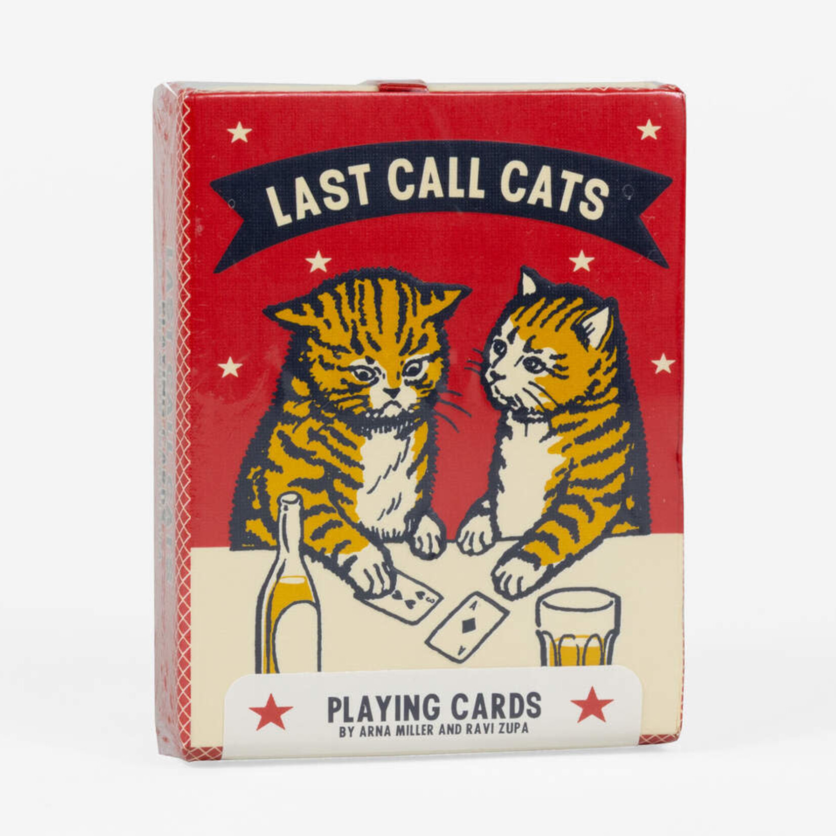 Arna Miller & Ravi Zupa Last Call Cats Playing Cards