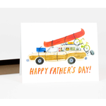 Little Truths Studio Father's Day Station Wagon Greeting Card