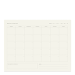 Ramona & Ruth Monthly Overview Notepad