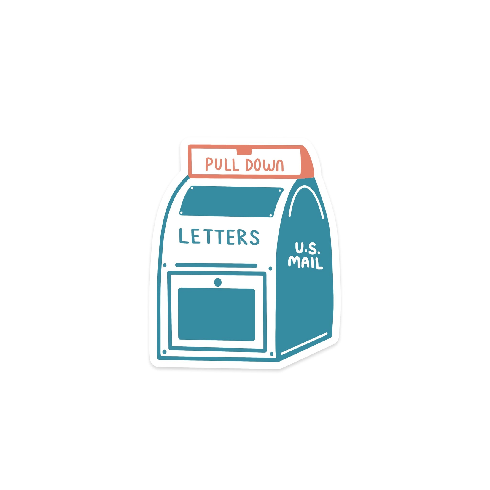 The Paper + Craft Pantry Mailbox Sticker