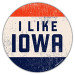 Bozz Prints I Like Iowa Sticker