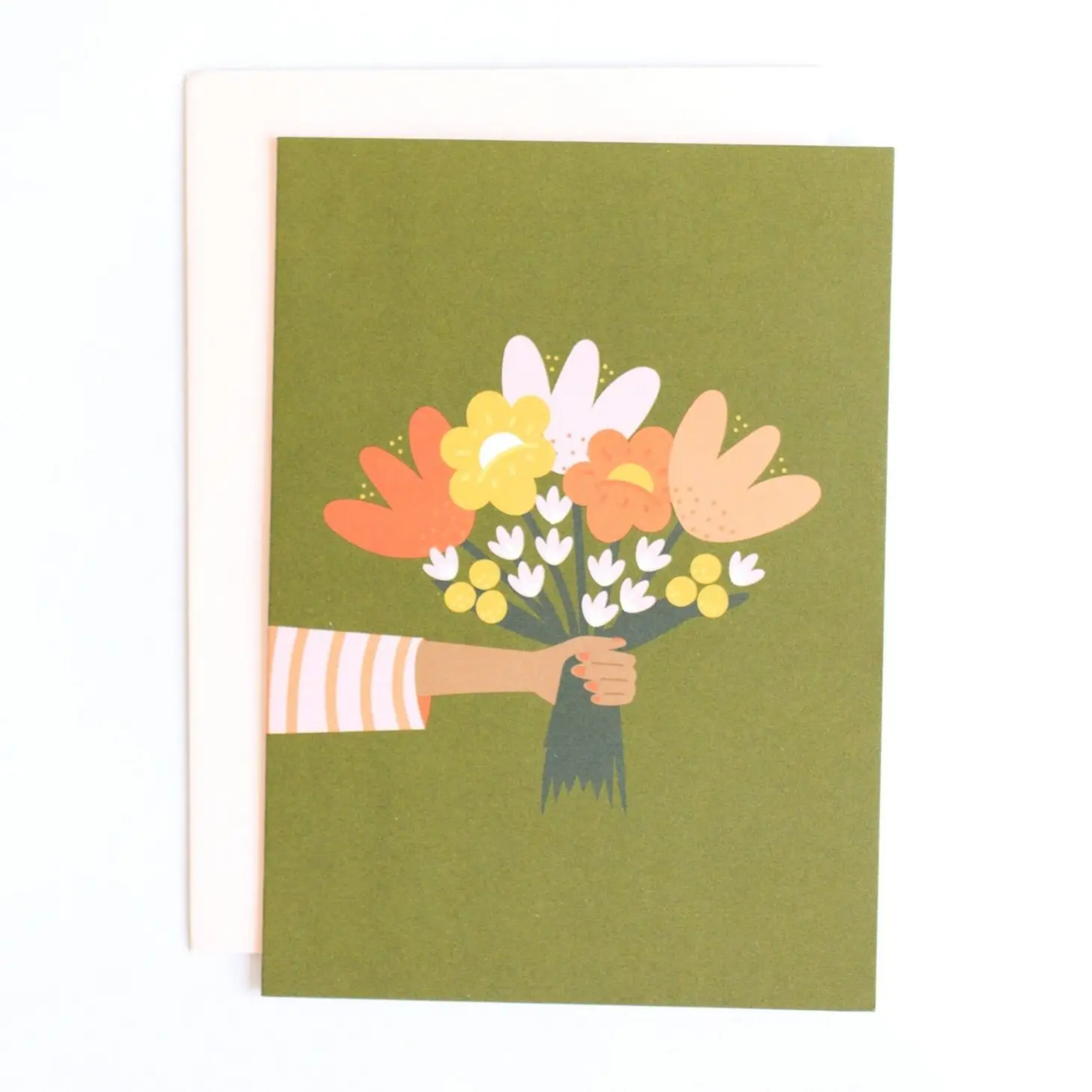 Pippi Post Floral Bouquet Friendship Greeting Card