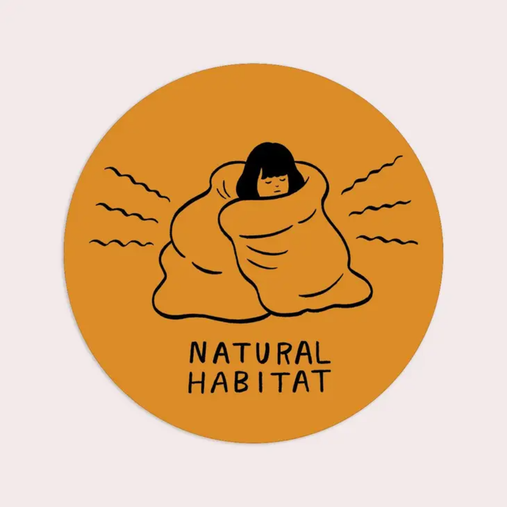 Stay Home Club Natural Habitat Sticker