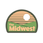 Bozz Prints The Midwest Sun Sticker