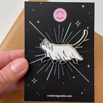 Creative Goodie Halloween Ghost Cat Pin