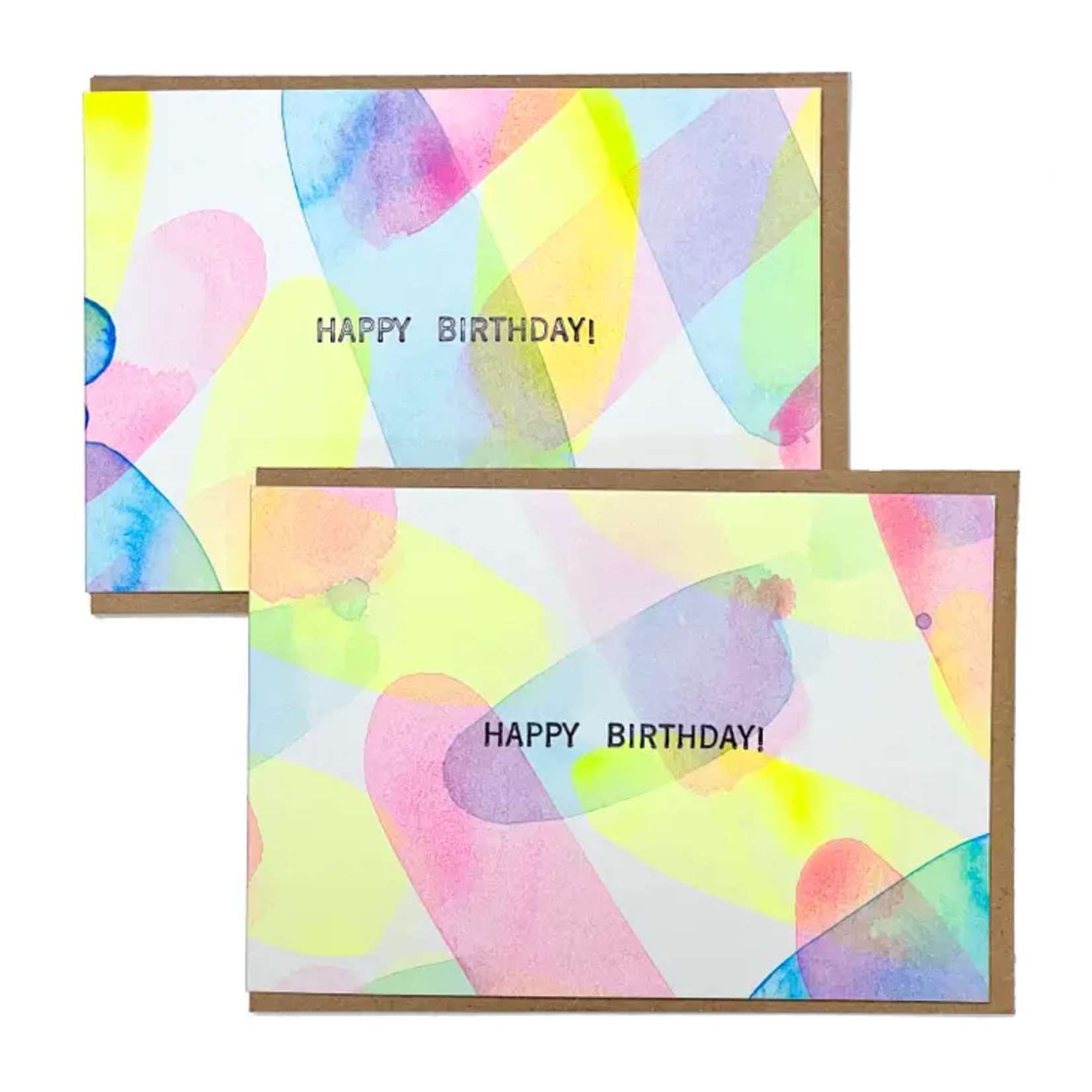 Little Lark Happy Birthday Balloons Greeting Card