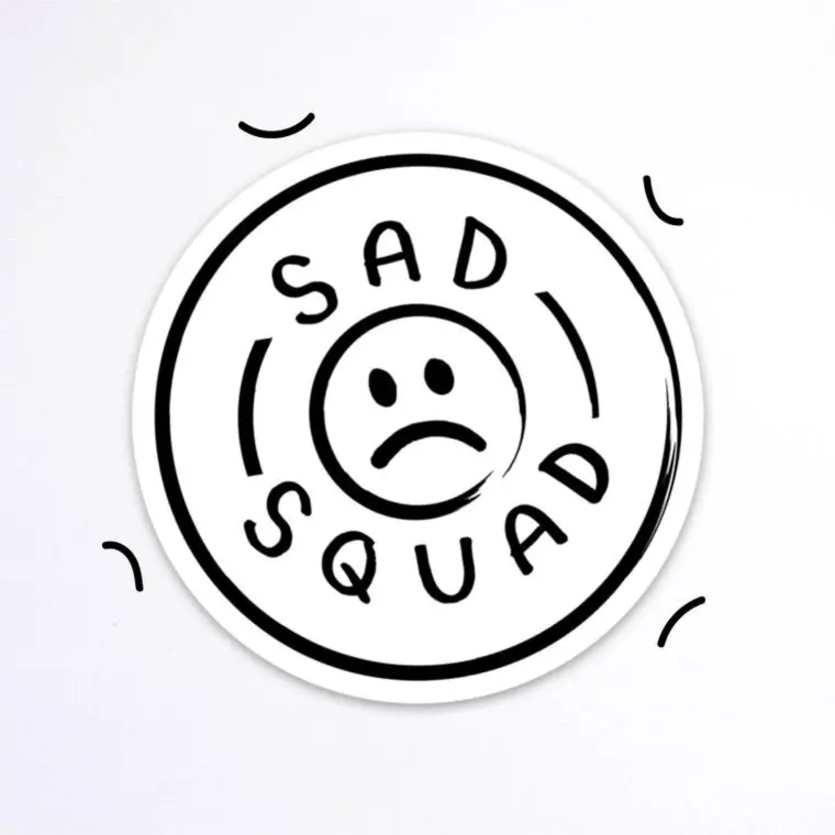 RAD Stickers + Doodads Sad Squad Sticker