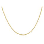 enewton 15" Choker Classic Gold 2mm Bead