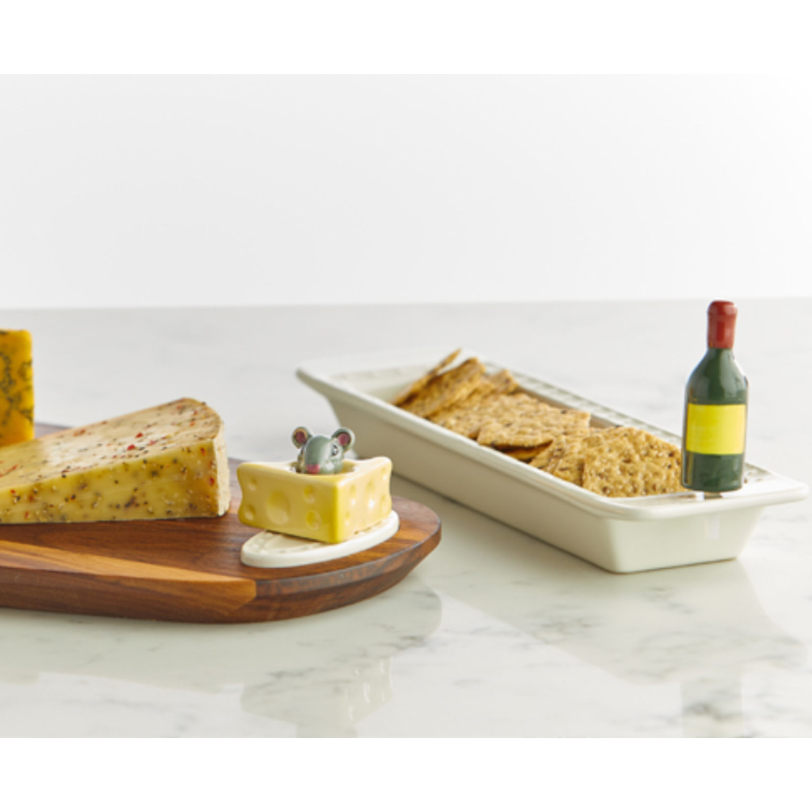 Nora Fleming Cheese, Please Mouse & Cheese Mini