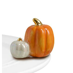 Nora Fleming Pumpkin Spice Two Pumpkins Mini