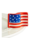 Nora Fleming Stars & Stripes Forever American Flag Mini