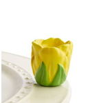 Nora Fleming Tiptoe Thru'em Yellow Tulip Mini