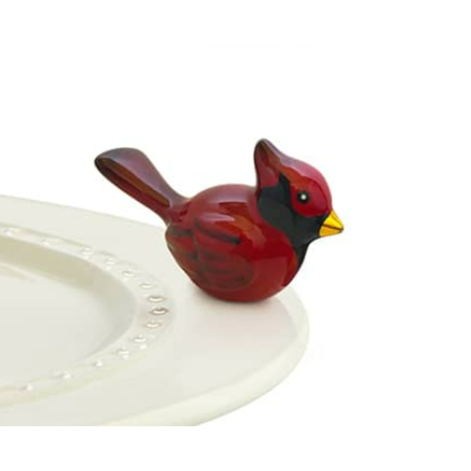 Nora Fleming Winter Songbird Red Cardinal Mini