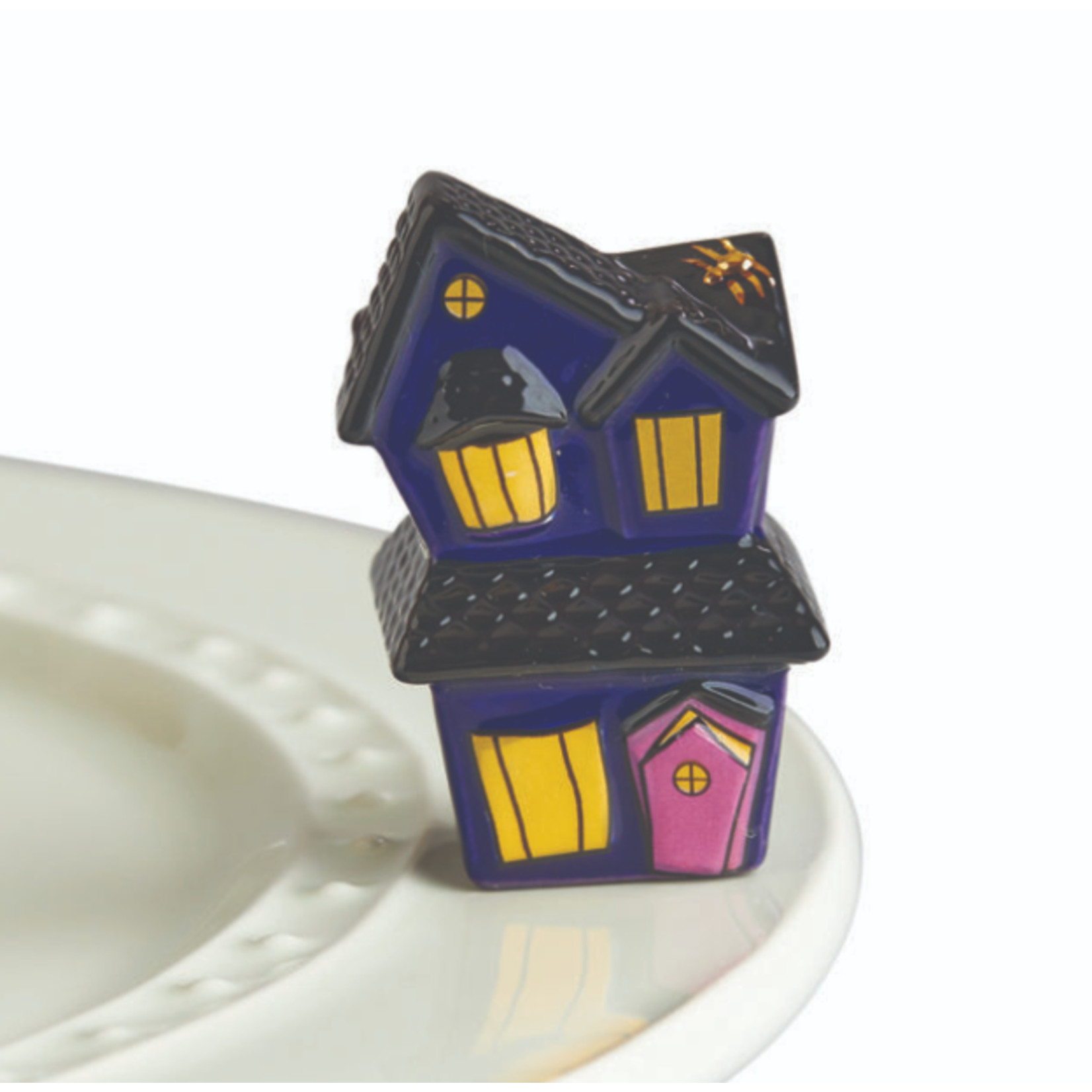 Nora Fleming Spooky Spaces Haunted House Mini