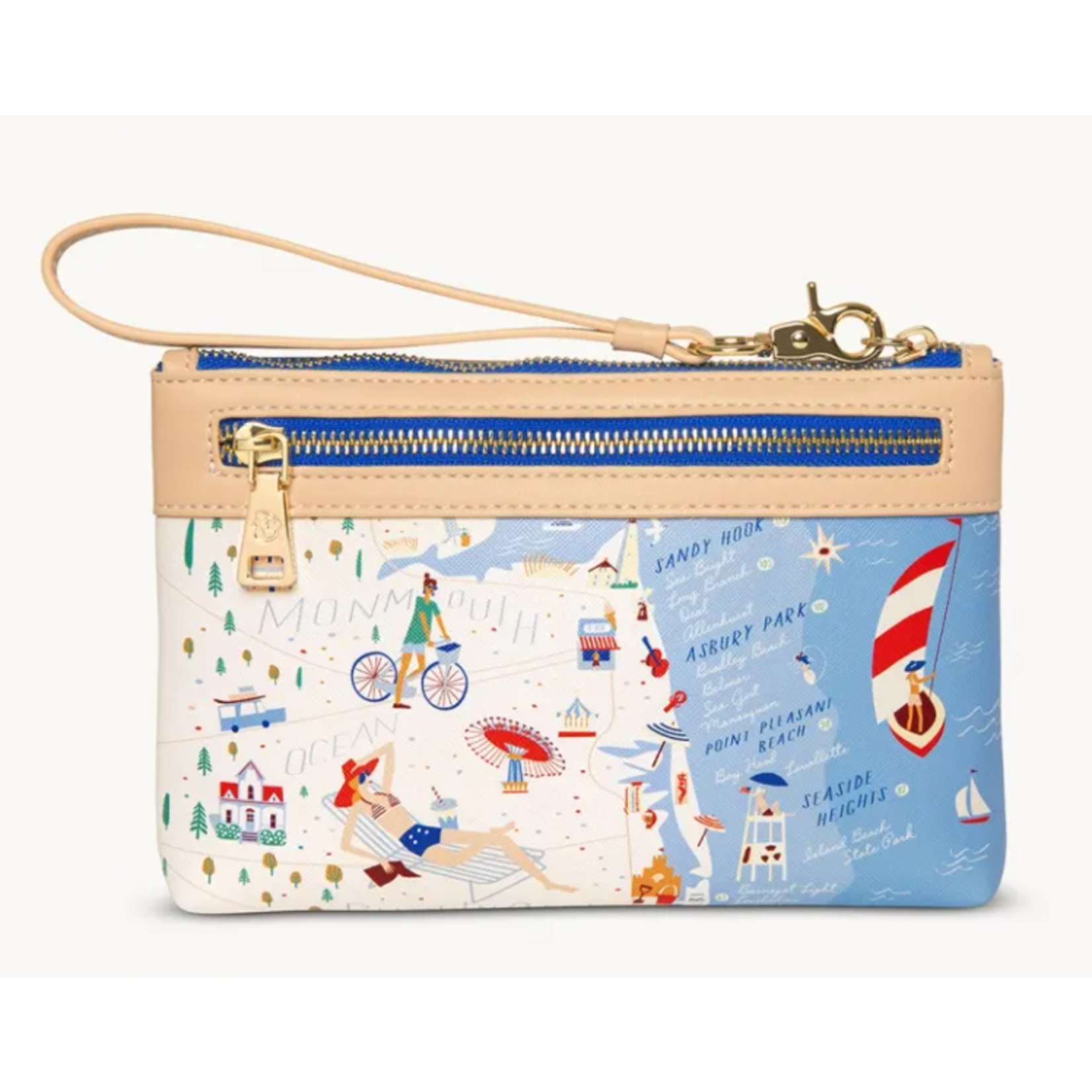 Down The Shore Wristlet