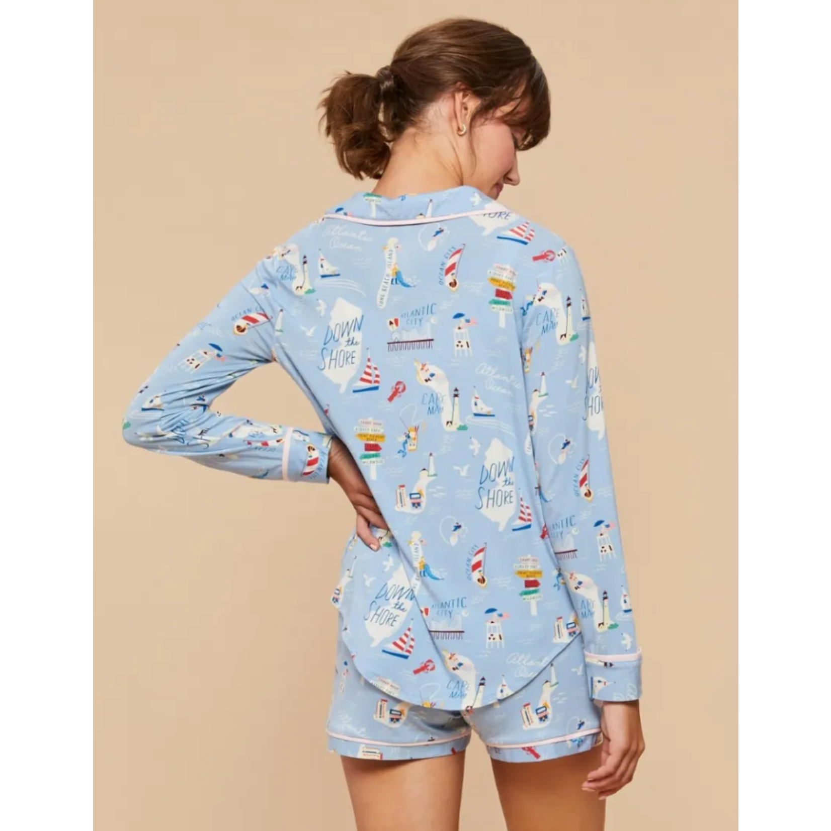 Down the Shore Pajama Top