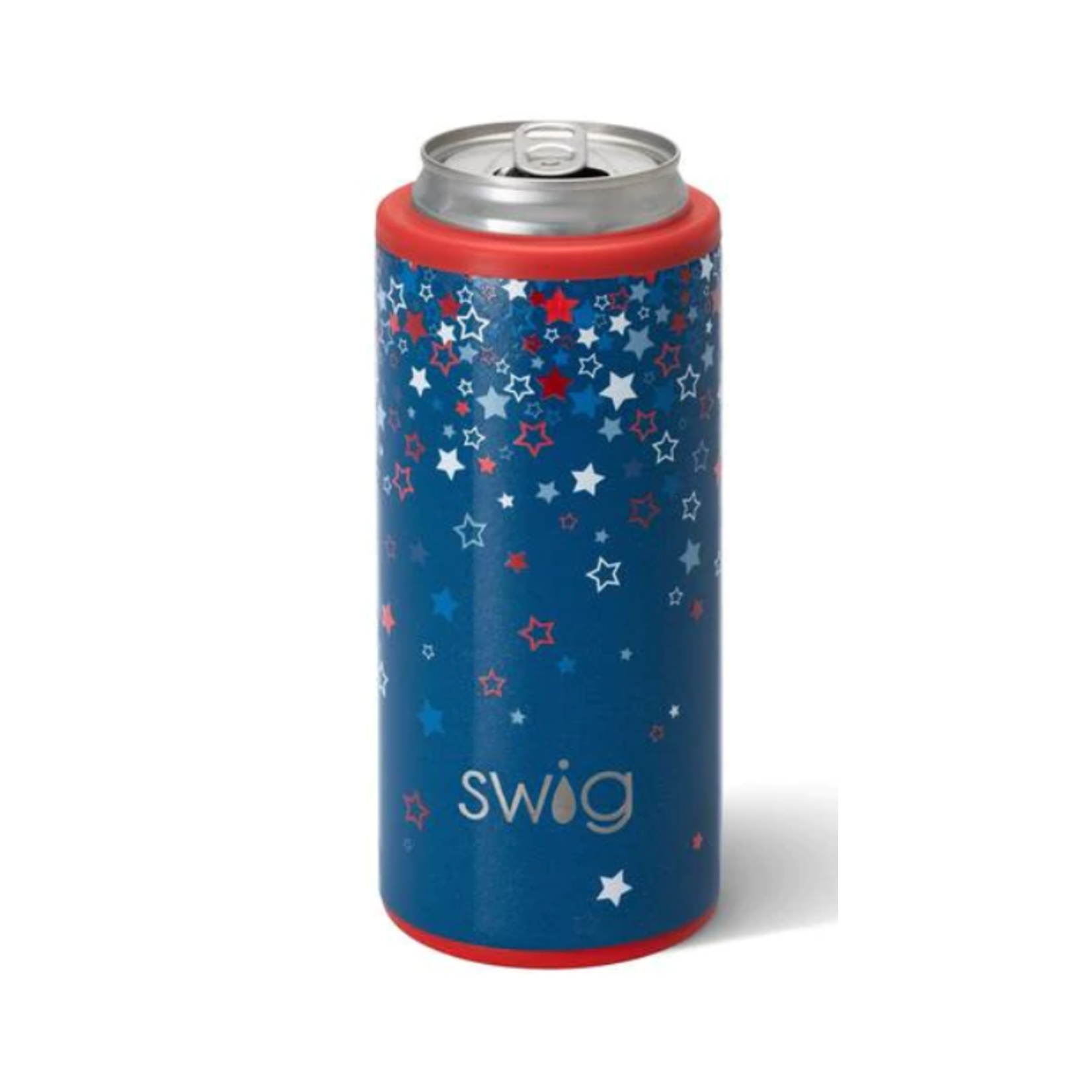 Swig Swig 12oz Skinny Can Cooler Starburst