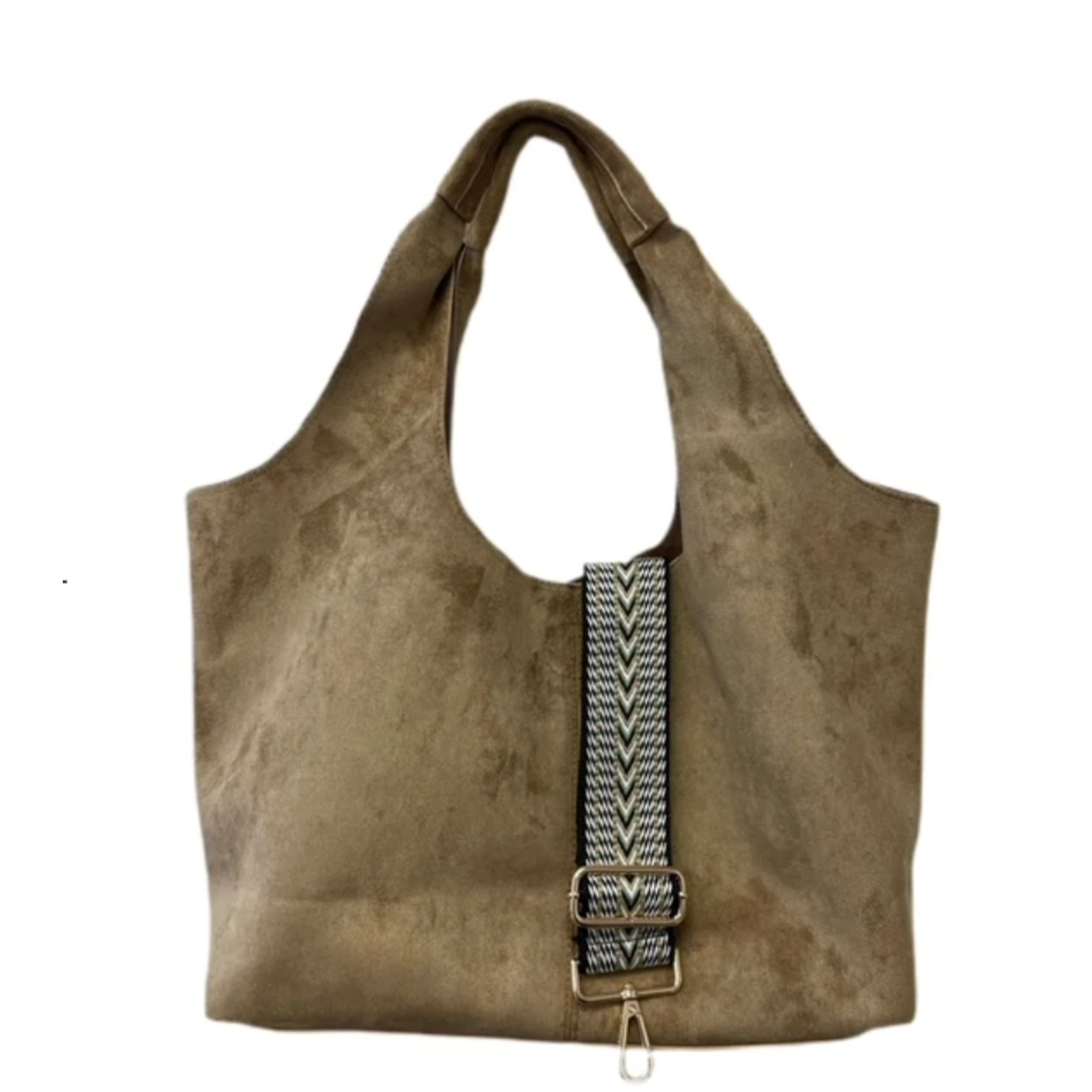 Hobo Tote Faux Suede