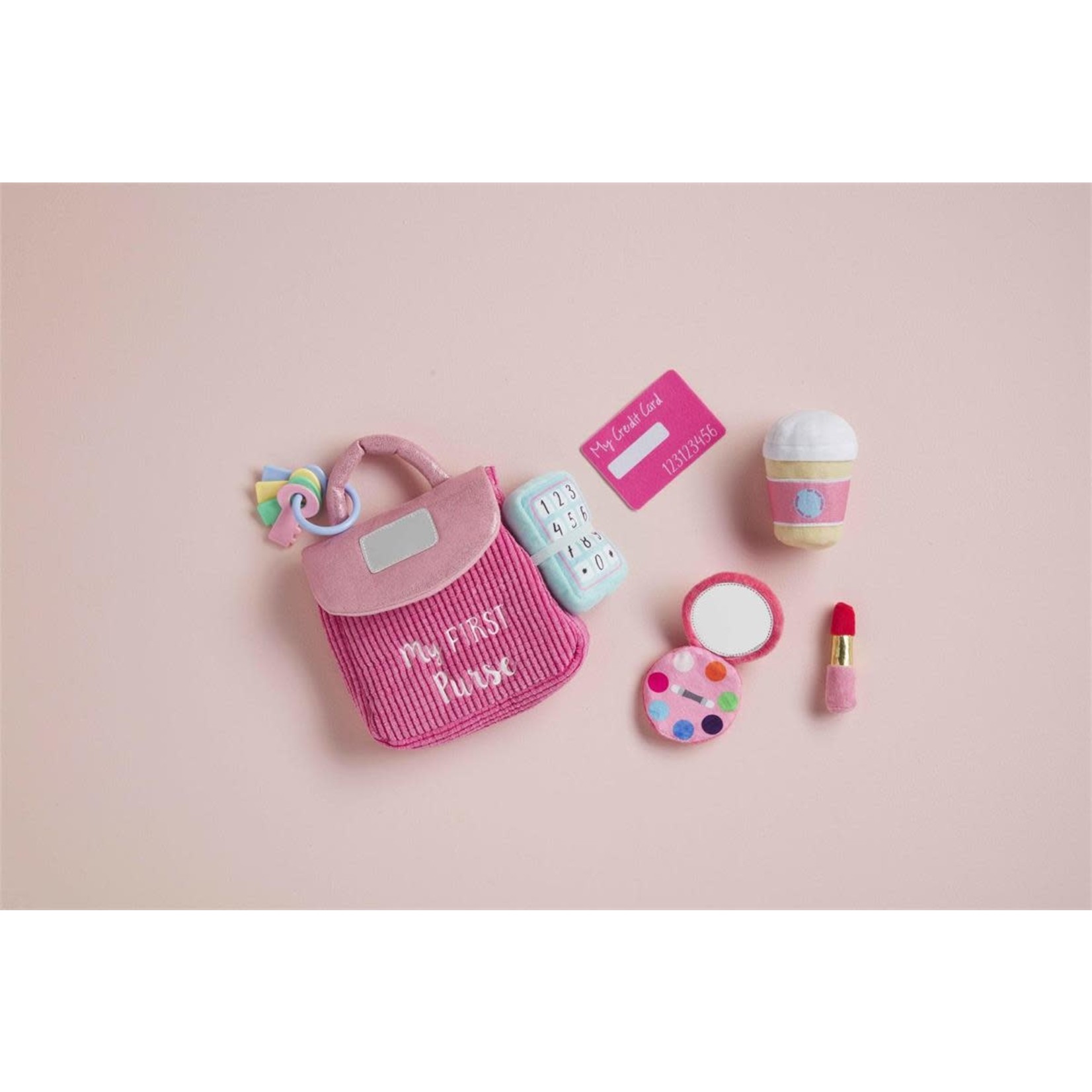 Mud Pie My First Purse Plush Set
