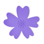Finchberry Silicone Flower Soap Dish Purple