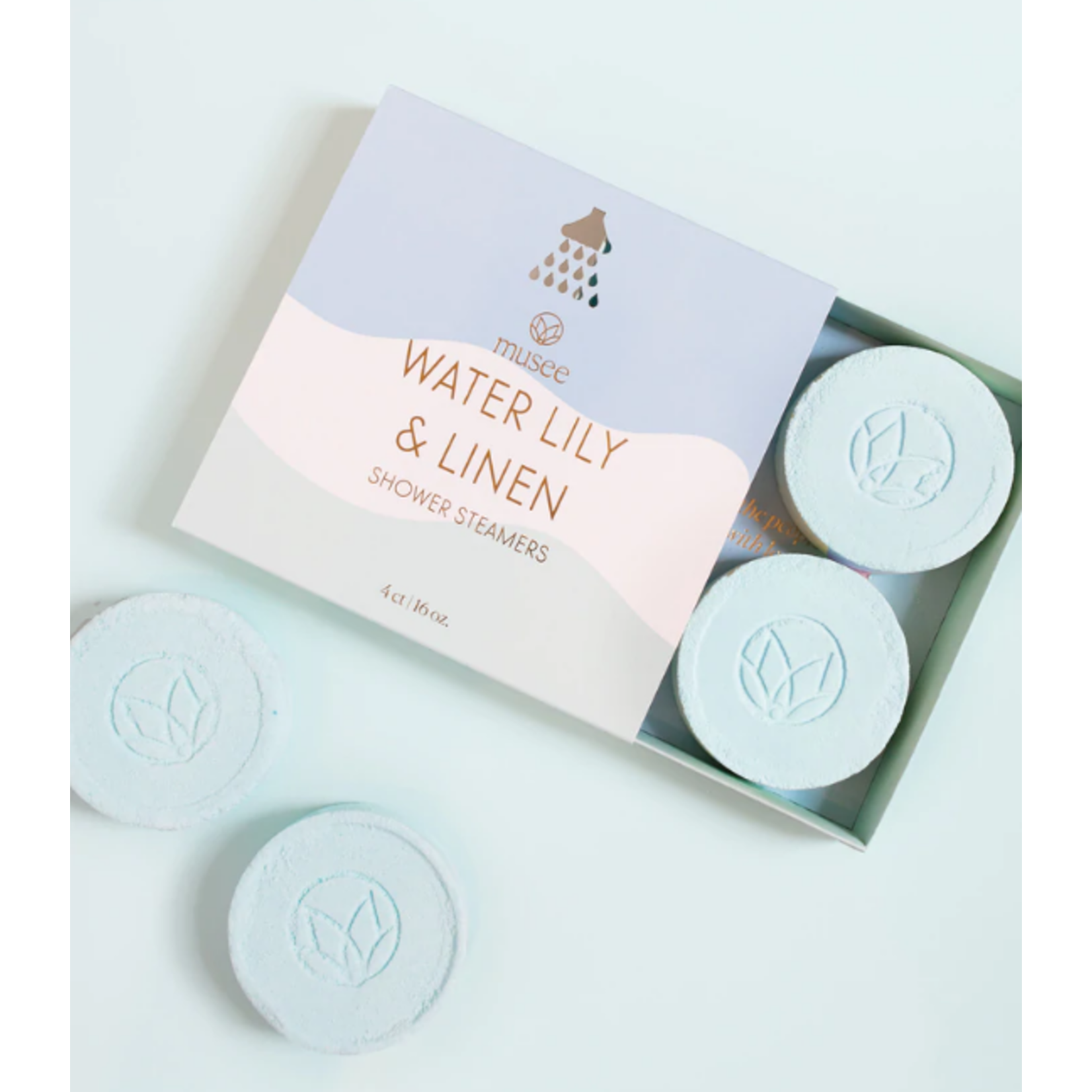 musee Water Lily & Linen Shower Steamers