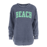 BEACH Printed Vintage Wash Pullover