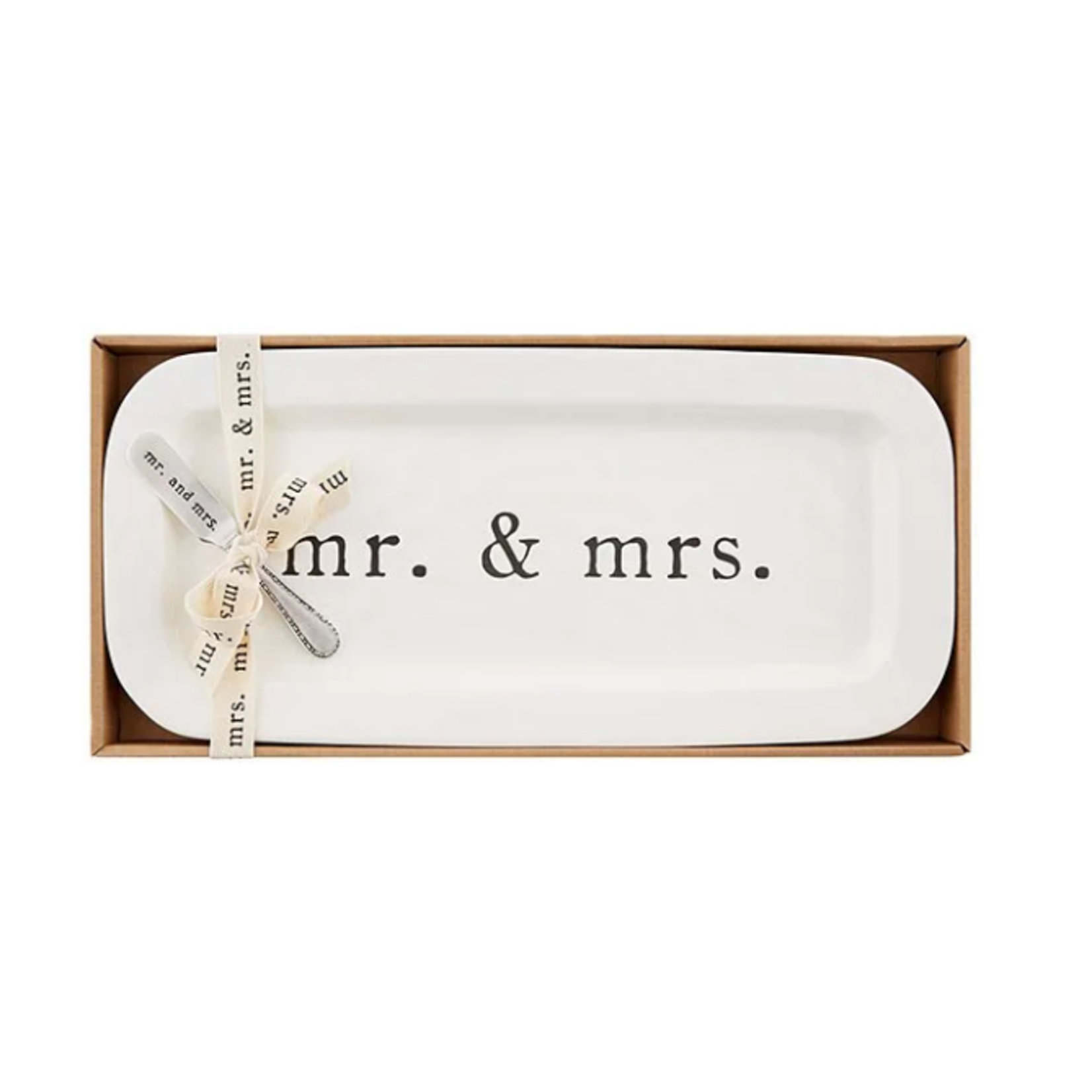 Mud Pie Mr and Mrs Hostess Set