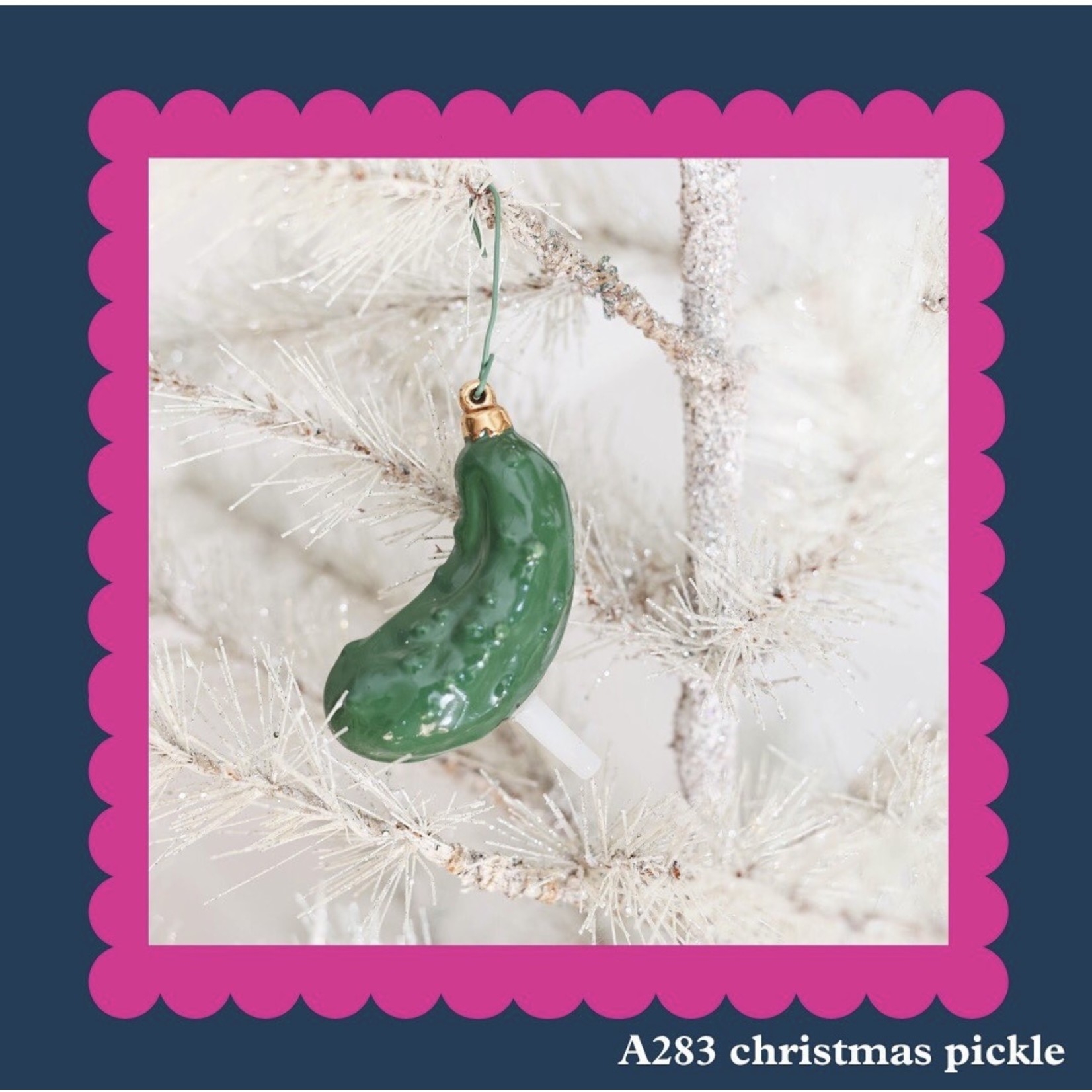 Nora Fleming Christmas Pickle