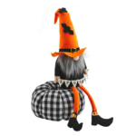 Mud Pie Lg Halloween Pumpkin Gnome