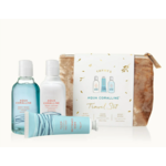 Aqua Coralline Travel Set with Beauty Bag