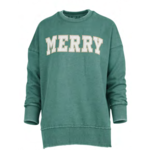 "Merry" Long Sleeve Cozy Fleece