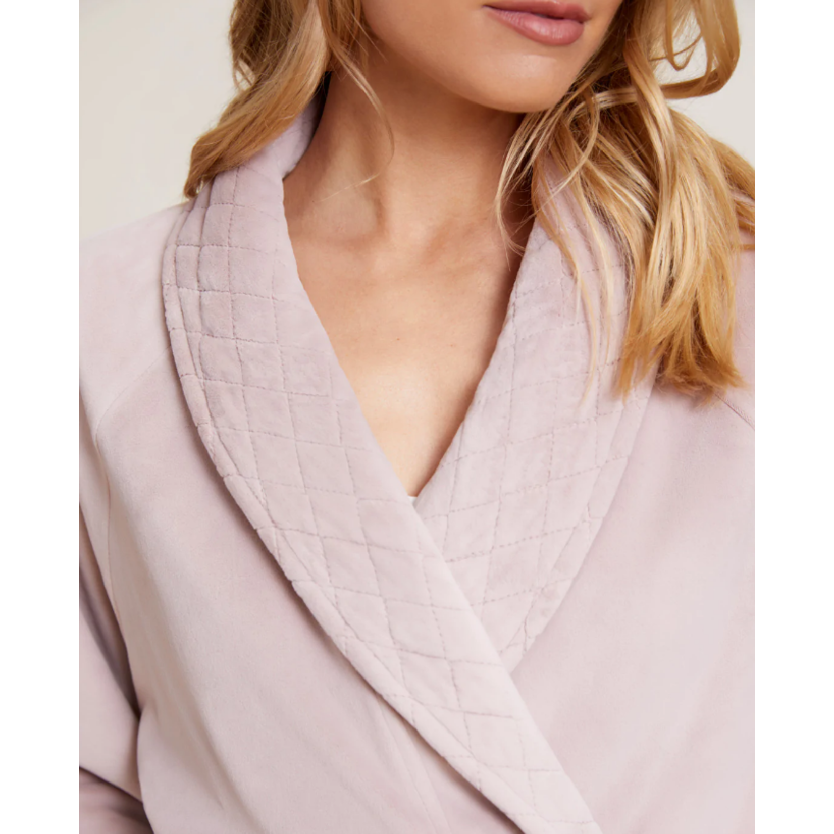 Barefoot Dreams LuxeChic Robe Faded Rose