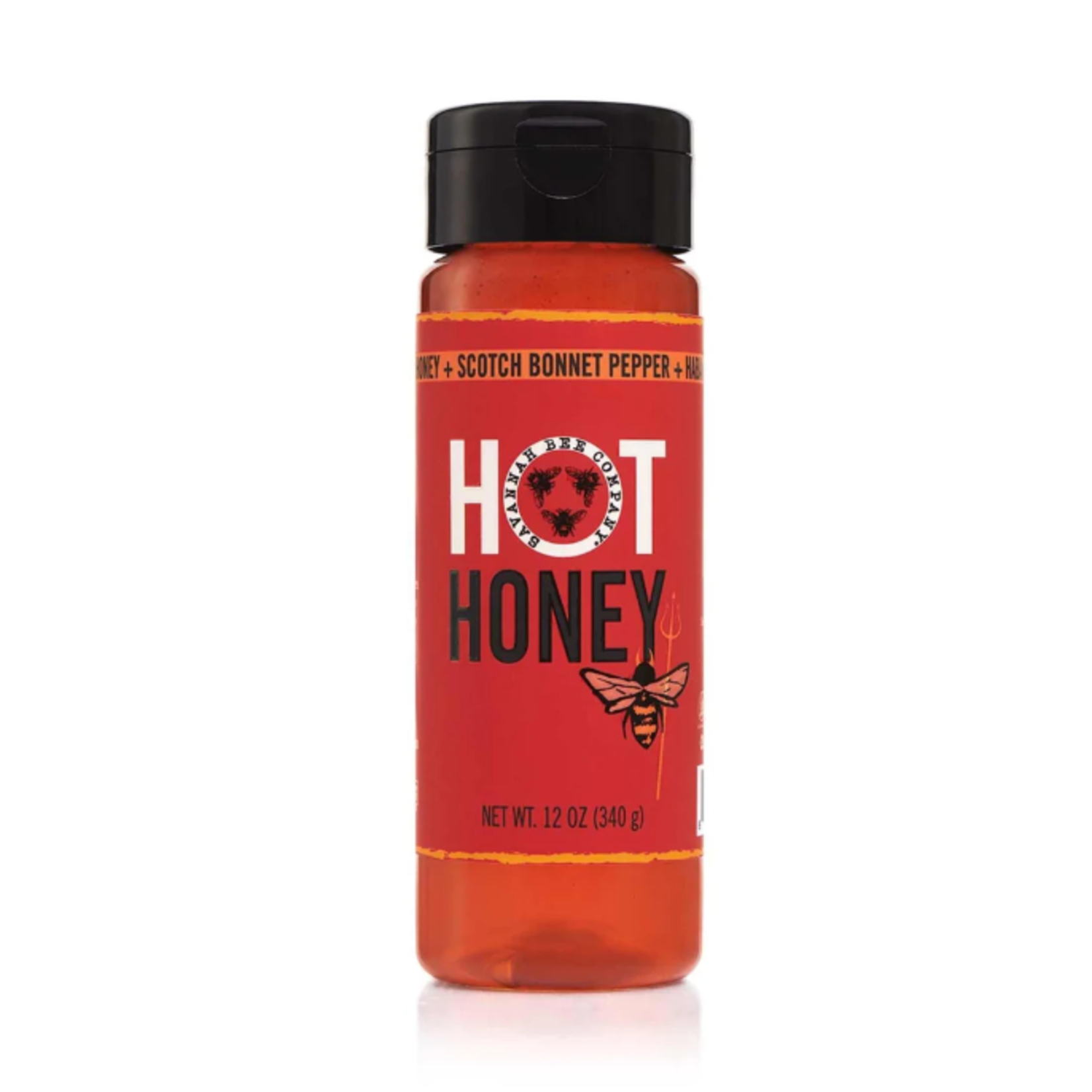 Savannah Bee Company 12oz Hot Honey Plastic Bottle