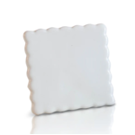 Nora Fleming Simple Scallop Scalloped Square Mini