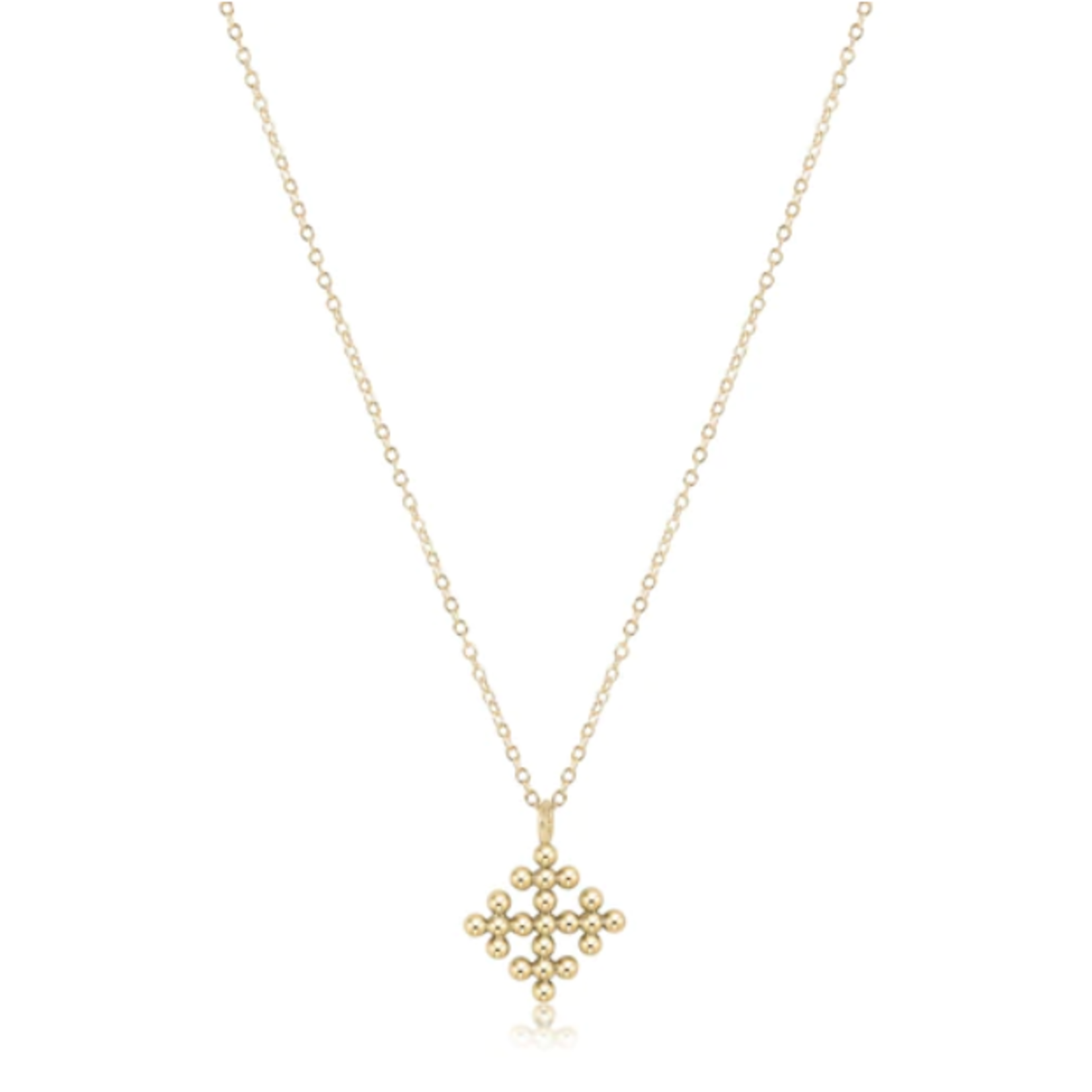 enewton 16" Necklace Gold Encompass Gold Charm