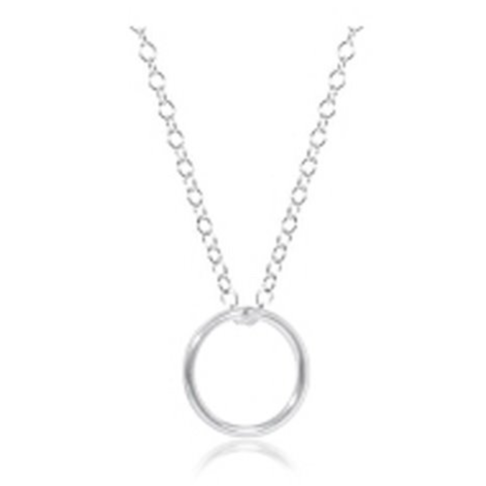 enewton 16" Necklace Sterling - Halo Sterling Charm