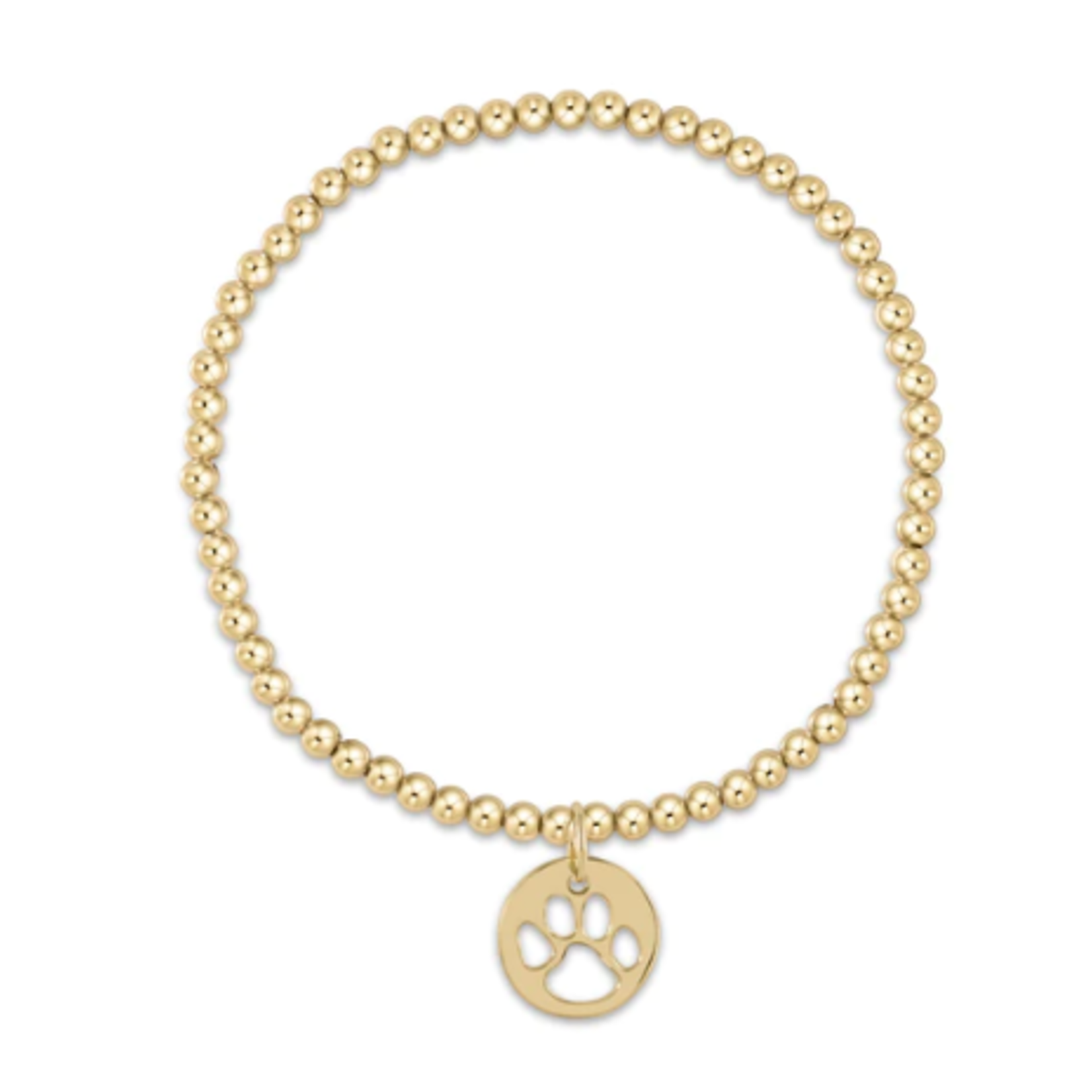 enewton enewton Classic Gold 3mm Paw Print
