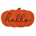 Hello Pumpkin Doormat