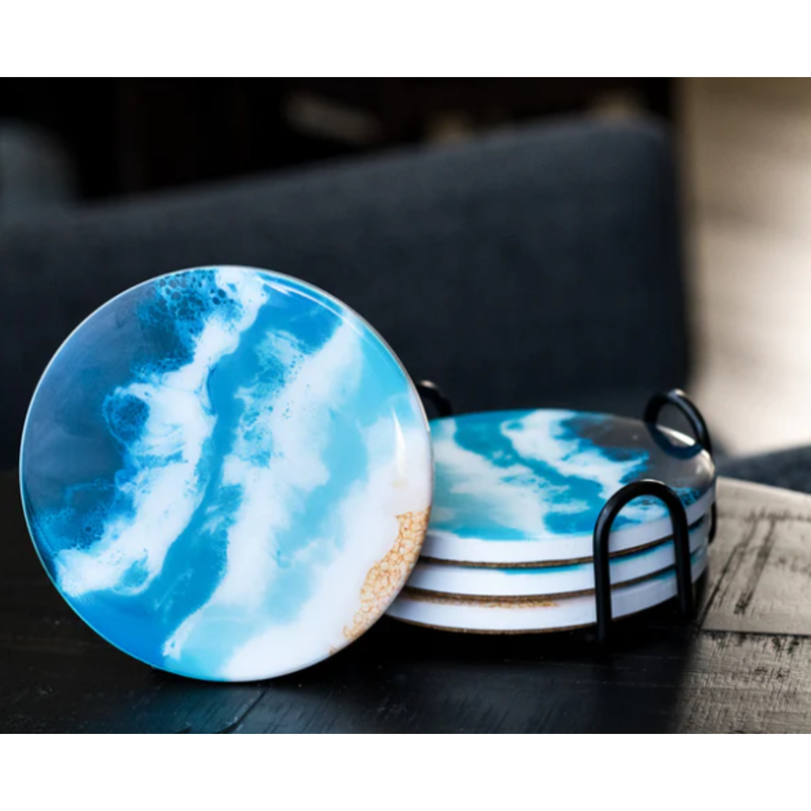 Ceramic Resin Coasters