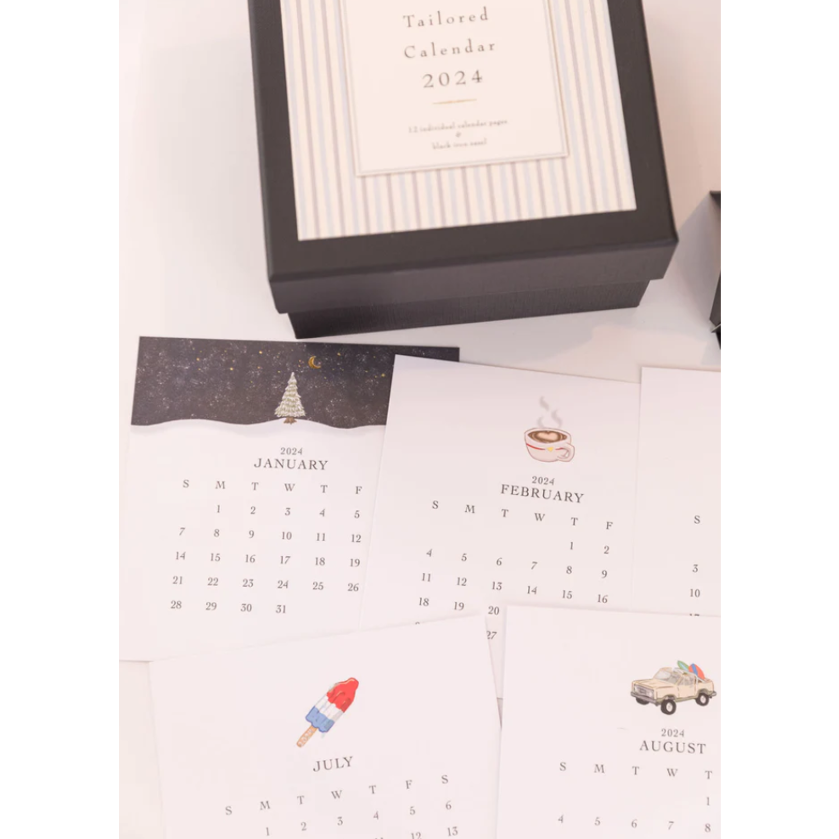 2024 Tailored Calendar By Karen Adams Regalo