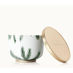Frasier Fir Poured Candle Tin, Gold Lid