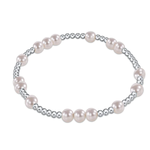 enewton Hope Unwritten Sterling 5mm Bead Bracelet - Pearl